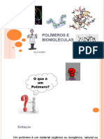Polímeros e Biomoléculas