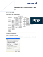 Manual para Conexión A Los Rectificadores Huawei Etp 48200