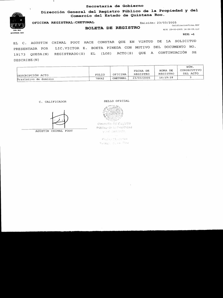 Donacionatitulo e p19173 29 08 1996 notario6 qroo pdf