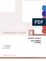 Derecho: Modalidad Abierta y A Distancia