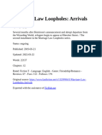 Marriage Law Loopholes Arrivals by Nightgigjo