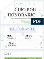 Recibos Por Honorario