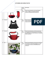 LIST MODEL DAN HARGA TAS P3K (Link)