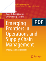 Emerging Frontiers in Operations and Supply Chain Management-Theory and Applications - 2021