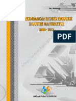 Perkembangan Indeks Produksi Industri Manufaktur 2010-2012