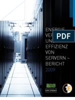 Bericht über Serverenergie und -effizienz