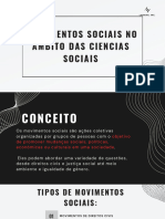 Movimentos Sociais No Anbito Das Ciencias Sociais