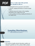 Sampling Distribution With CLT