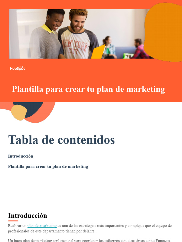 Guía Completa para tu Plan de Marketing | PDF | Marketing | Presupuesto