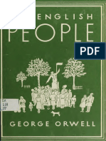 The English People Orwell, George, 1903 1950 1947 London Collins