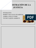Administración de La Justicia