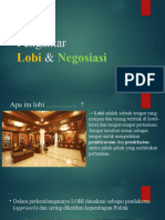 Konsep & Teori Lobi Dan Negosias