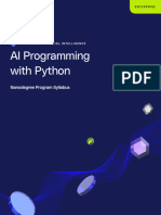 Udacity Enterprise Syllabus AI Programming With Python nd089