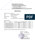 Surat Tugas Kars SD N Limpung 01