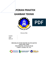 Format Laporan Prak. Gambar Teknik (1A.1 & 1B.1)