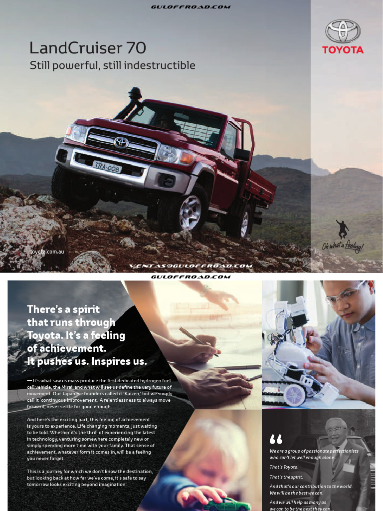 Catalogo Toyota Landcruiser 70 Series Europe Guloffroad | PDF ...