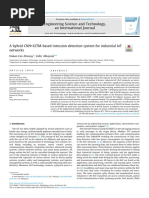 A Hybrid CNN+LSTM-based Intrusion Detection System For Industrial IoT Networks