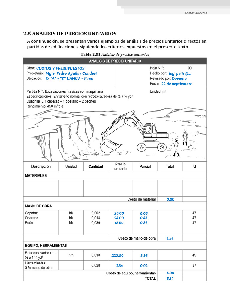 EJEMPLO_APU | PDF