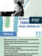 Komunikasi Pada Remaja