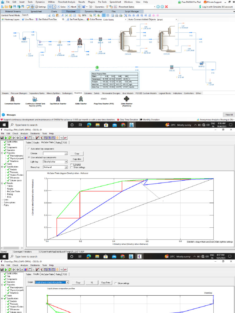 Production of Dimethyl Ether PDF Enthalpy Liquids