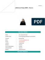 Borang Maklumat Pelajar (BMP) - Resume: Lampiran 1