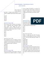 Aula 5 - Lista de Exercícios - Razões, Proporções e Regra de 3 - Resolução