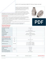 4.3-10 Female Straight Connector For 7/8" Coaxial Cable, OMNI FIT™ Premium, Polymer Claw and Compression Sealing