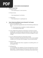 Income Taxation in General (Supplement)