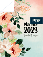 Planner 2023 - Criando Um Ano Incrível