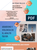 ABANDONO Y VIOLENCIA EN EL ADULTO MAYOR (Grupo 1)