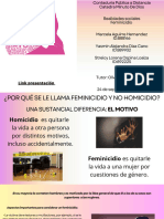 Presentación Feminicidio