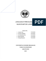 Anggaran Perusahaan Anggaran Perusahaan Manufa Manufaktur Ktur Lanjut Lanjut