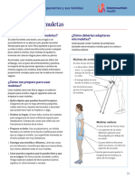 How To Use Crutches Fact Sheet Spanish
