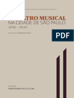O Teatro Musical Na Cidade de São Paulo - Volume II - 2011 - 2020