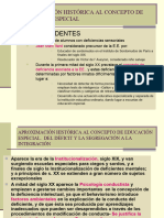 Tema 1. - DE LA EDUCACIÓN ESPECIAL A LA ESCUELA INCLUSIVA