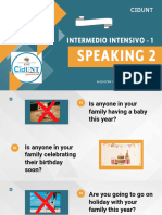 Speaking - Basic 3 Intensive