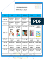 CRONOGRAMAS DE ACTIVIDADES 16-01-23 Al 20