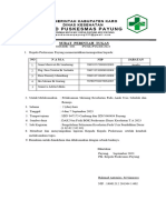 SPT Pemeriksaan Kesehatan Di Sekolah September 2023