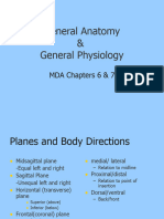 General Anatomy and Physiology