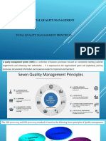 Principles of Total Quality Management