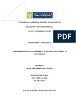 Tesina Caso Clinico PDF