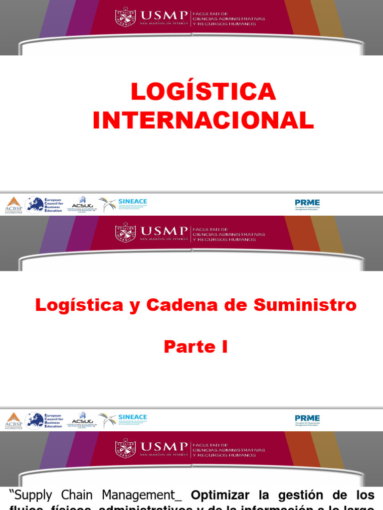 Logística y Cadena de Suministro _ Parte I (1) | PDF | Logística | El ...