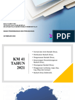 Paparan - KM 41 Tahun 2021 BPSDMP - Evaluasi - Edit1