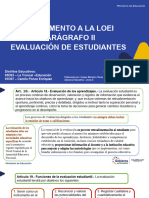 Presentación Reglamento LOEI-Evaluación