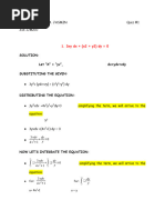 Quiz1 - Differential Equation - Jasmin - Cristine Angel