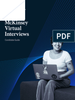 Mckinsey Virtual Interviews - Candidate Guide