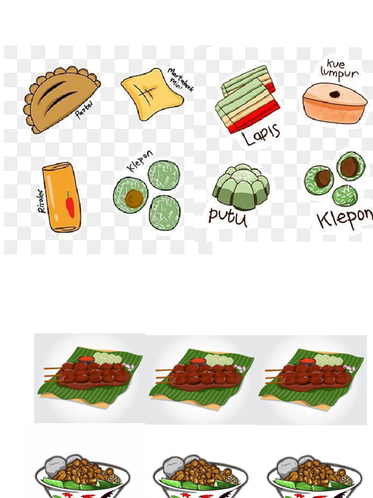 animasi makanan tradisional | PDF