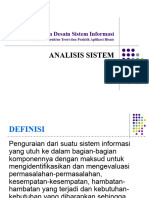 Analisis Sistem