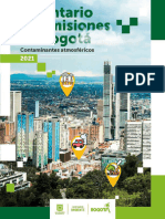 Inventarios de Emisiones Bogotá - 2021