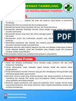 Poster A3+ Hak Dan Kewajiban Pasien 2pcs